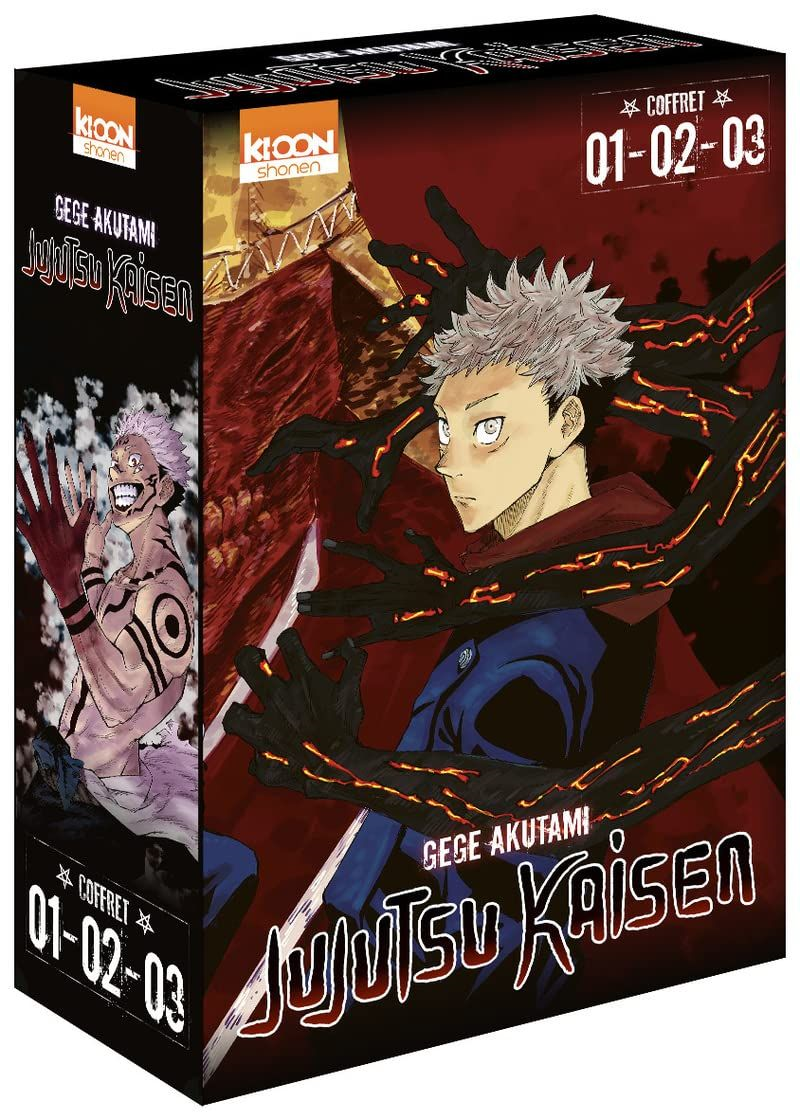 Jujutsu kaisen - Coffret 1 à 3 