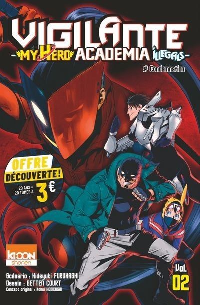 Vigilante My Hero Academia Illegals, Tome 2