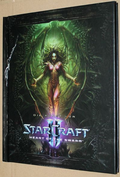 Artbook Starcraft 2 Heart of the Swarn