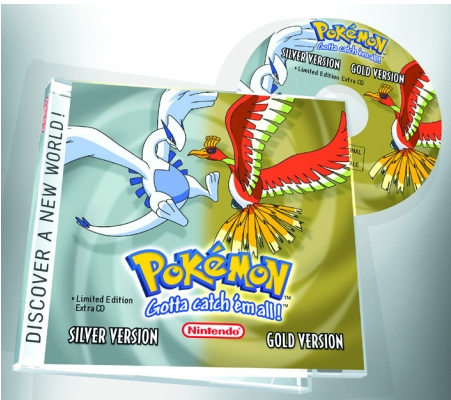 CD Promotionnel Pokémon Or et Argent