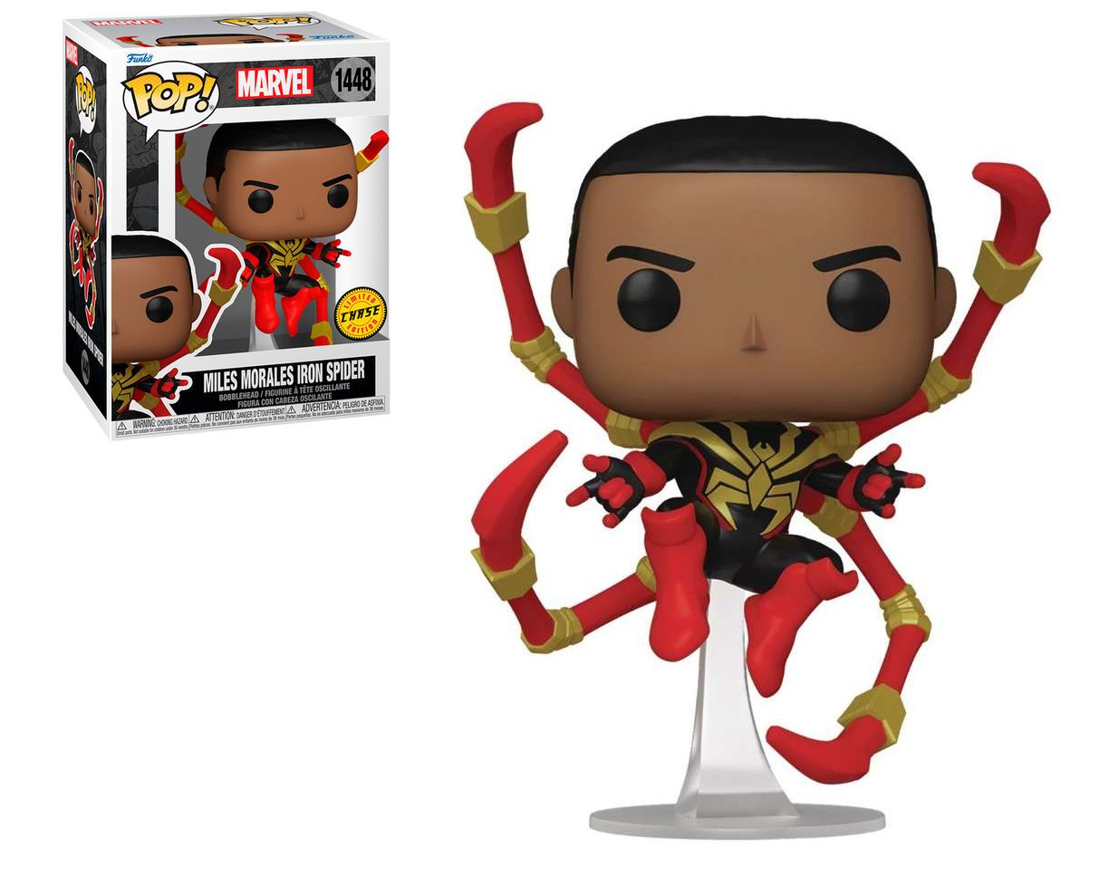 Funko Pop! Marvel: Spider-Man Comics - Miles Iron Spider CHASE