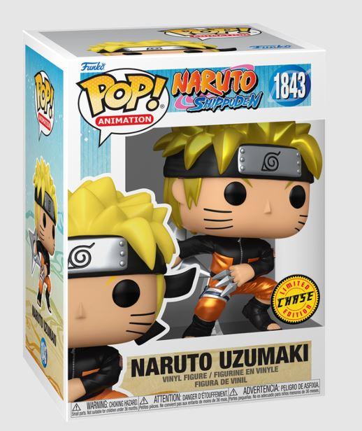 Funko Pop! Animation: Naruto Shippuden - Naruto Uzumaki (Shuriken) (Special Metallic Chase)