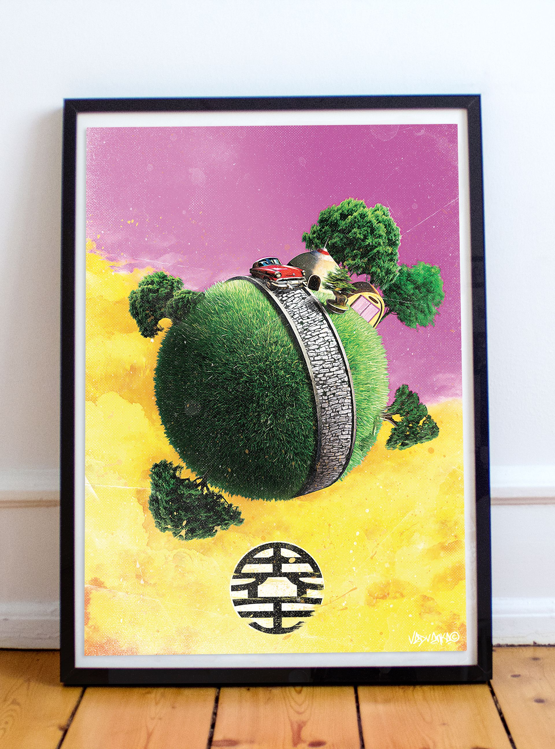 Custom Smartoys - DBZ Kaio Sama House Poster #5