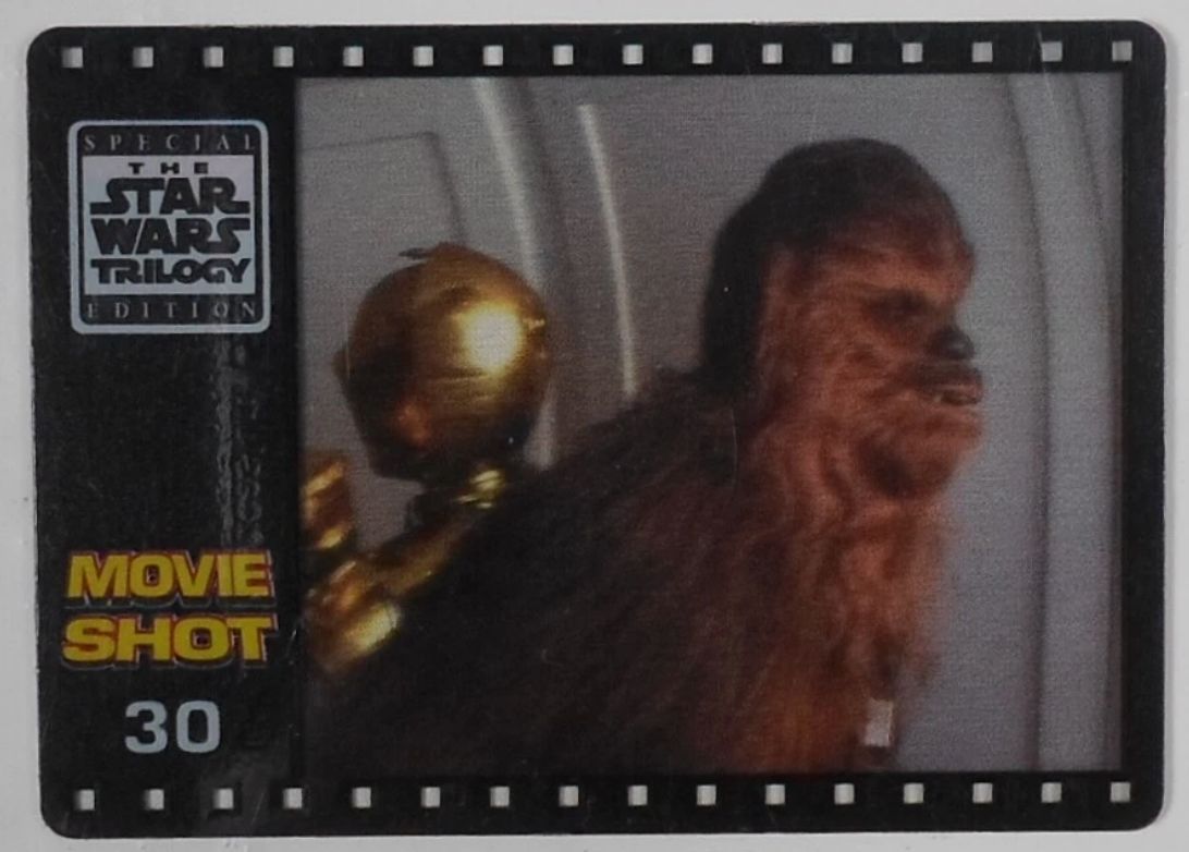 Movie Shots Star Wars : moment de film sur petite diapositive