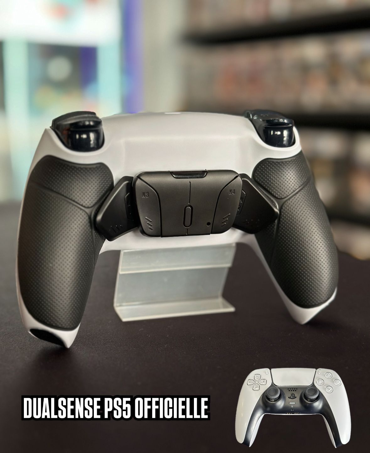 Dualsense PS5 à palettes + grip - eXtreme Rate