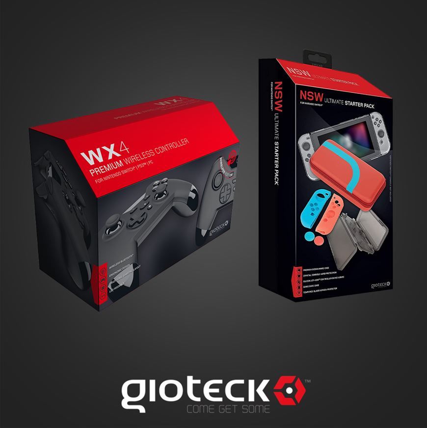 Bundle Gioteck Switch pack