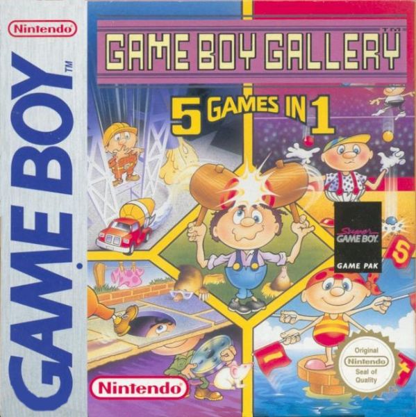 Game Boy Gallery 5 games in 1