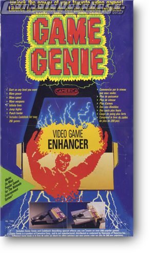 Game Genie Video Game Enhancer pour NES