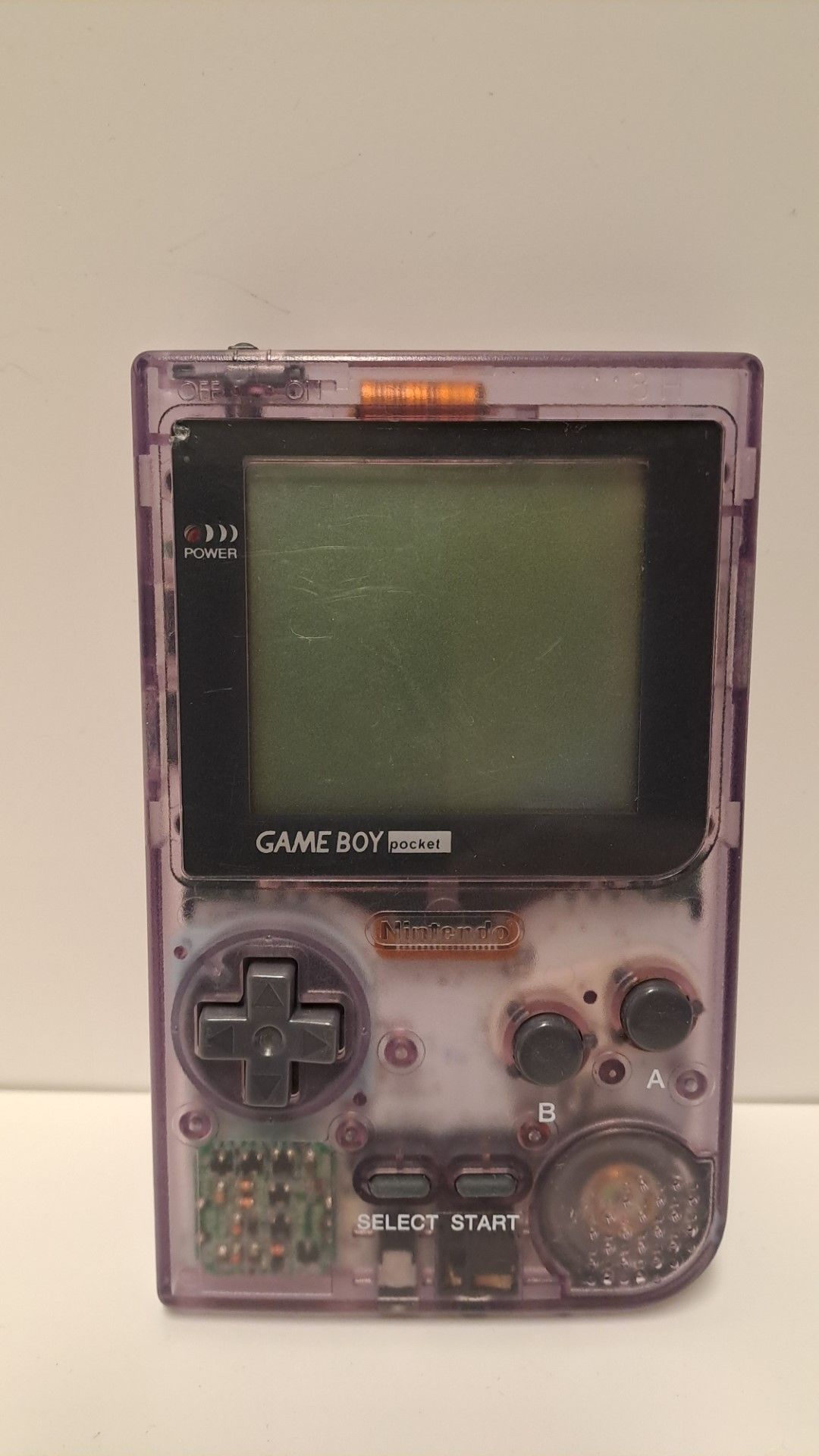 Game Boy Pocket Transparent Mauve