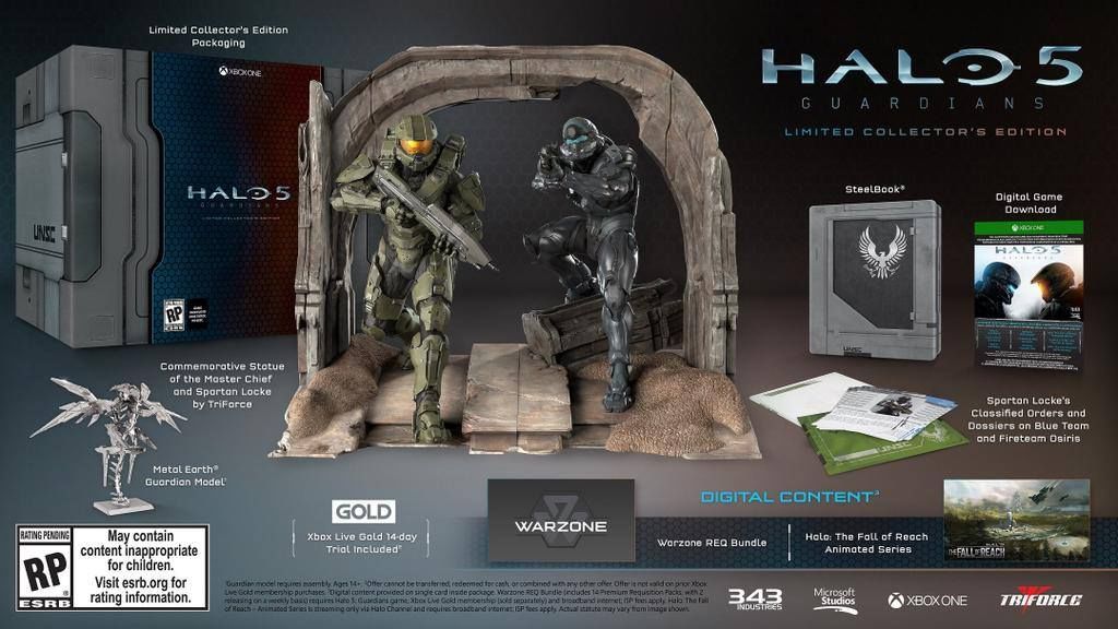 Halo 5 : Guardians Limited Collector Edition