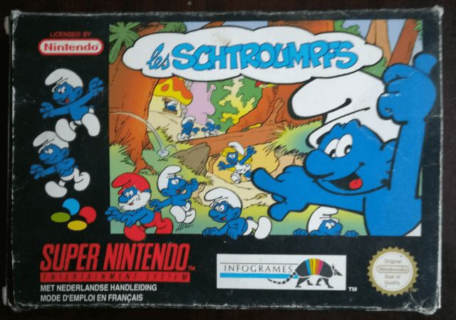 Les schtroumpfs - Super Nintendo FR