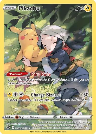 Pikachu - LOR TG05 - Épée et Bouclier - Origine Perdue - EB11
