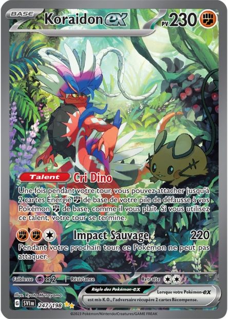 Koraidon Ex 247 EV01 Ecarlate&Violet