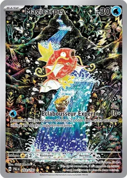 Magicarpe 203 Evolution à Paldéa Ecarlate & VIolet