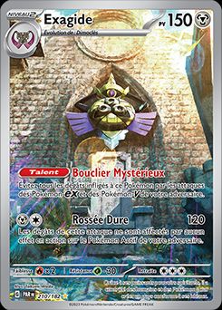 Exagide 210 ecarlate et violet Faille paradoxe