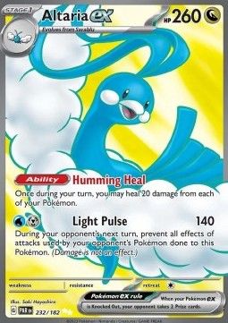 Altaria EX 232 Ecarlate Et Violet Faille Paradoxe EV04