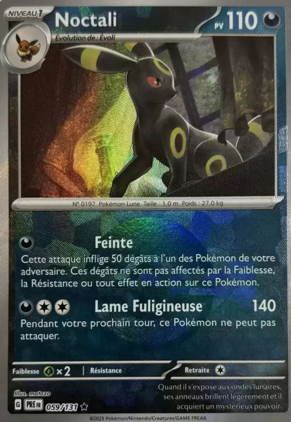 Noctali 059/131 - EV8.5 Evolutions Prismatiques