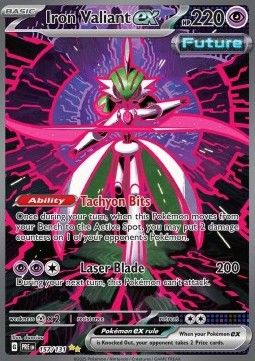 garde-de-fer Ex 157 Ecarlate et Violet Evolution prismatique ev085