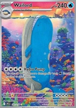Wailord 162 Ecarlate et Violet Aventures Ensemble