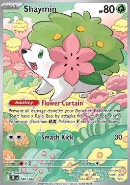 Shaymin 185 Ecarlate et Violet Rivalités Destinées