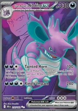 Nidoking 216 Ecarlate et Violet Rivalités Destinées EV10
