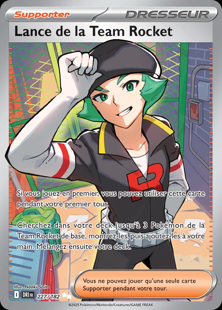 Lance de la Team Rocket 227 Ecarlate & Violet Rivalitées Destinées