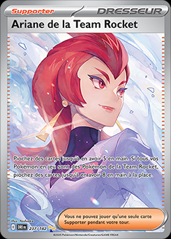 Ariane de la Team Rocket DRI 237 Écarlate et Violet Destinés Rivalitées EV10