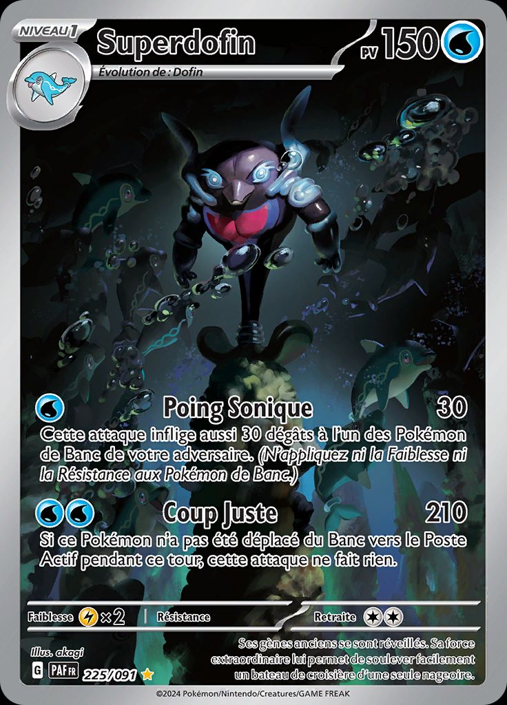 Superdofin 225 Ecarlate et Violet Destinée de Paldéa