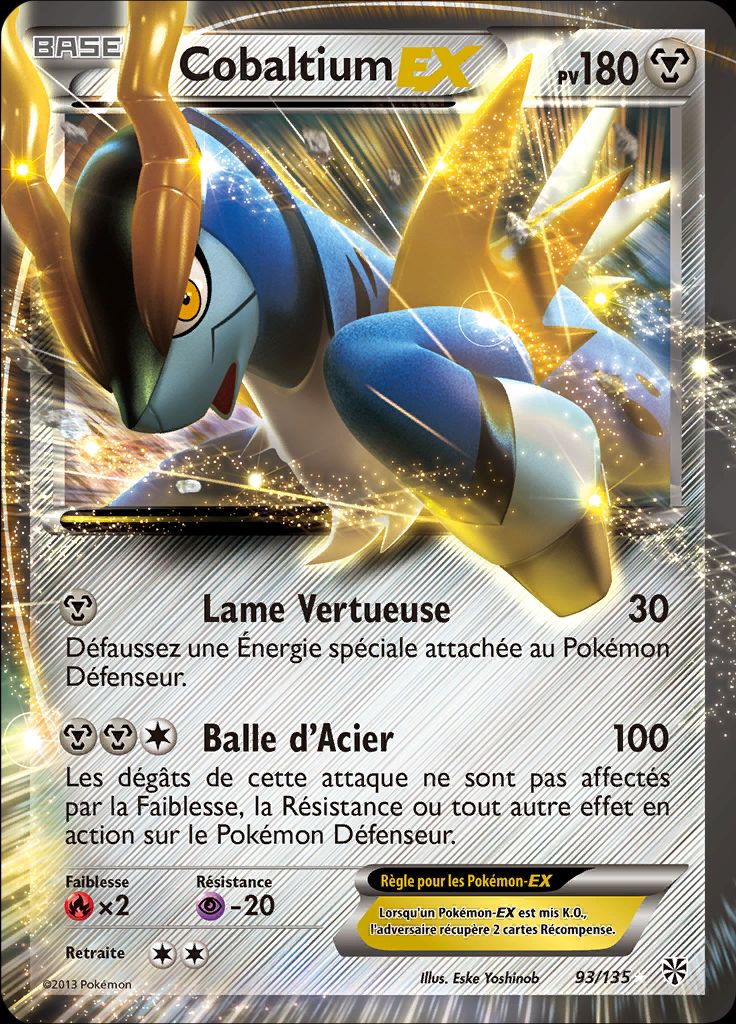 Cobaltium EX 93 Noir & Blanc Tempête Plasma