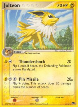 Jolteon Pop serie 3 Promo