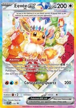 évoli EX 174 Ecarlate & Violet Black Star Promos