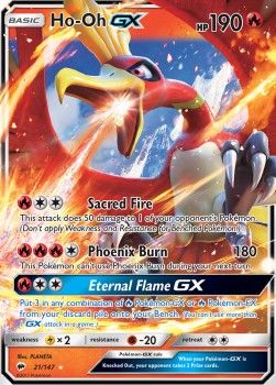 Ho-oh 21 Soleil et Lune Ombres Ardentes SL03