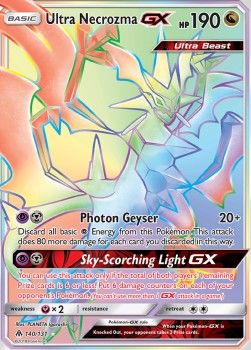 Ultra Necrozma Soleil Et Lune Lumière Interdite SL06