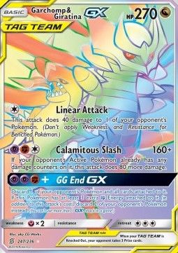 Carchacrok et Giratina 247 Soleil et Lune Harmonie des Esprits SL11