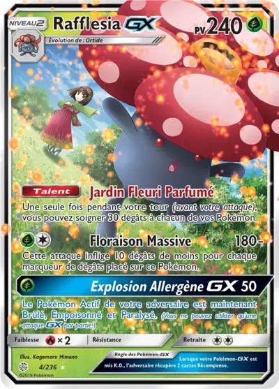 Rafflesia GX 004 Soleil et Lune Eclipse Cosmique