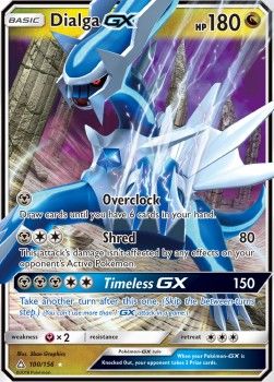 Dialga GX 100 Soleil et Lune Ultra Prisme