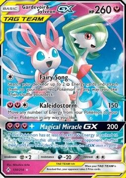 Gardevoir et Nymphali GX 130 Soleil et Lune night Unisson