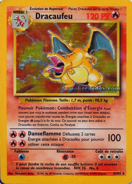 Dracaufeu 004 Set de Base