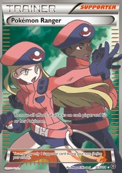 Pokemon ranger 113 XY Offensive Vapeur XY11
