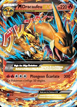 M Dracaufeu EX 13 XY Evolutions
