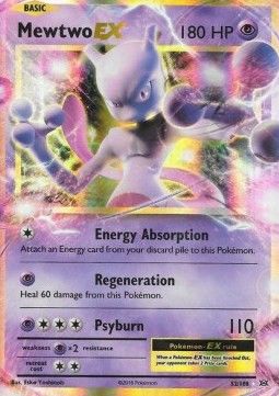 Mewtwo 52 xy Evolution XY12