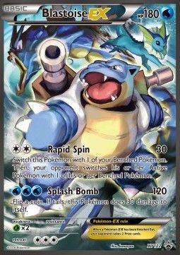 Blastoise ex  XY black star promos