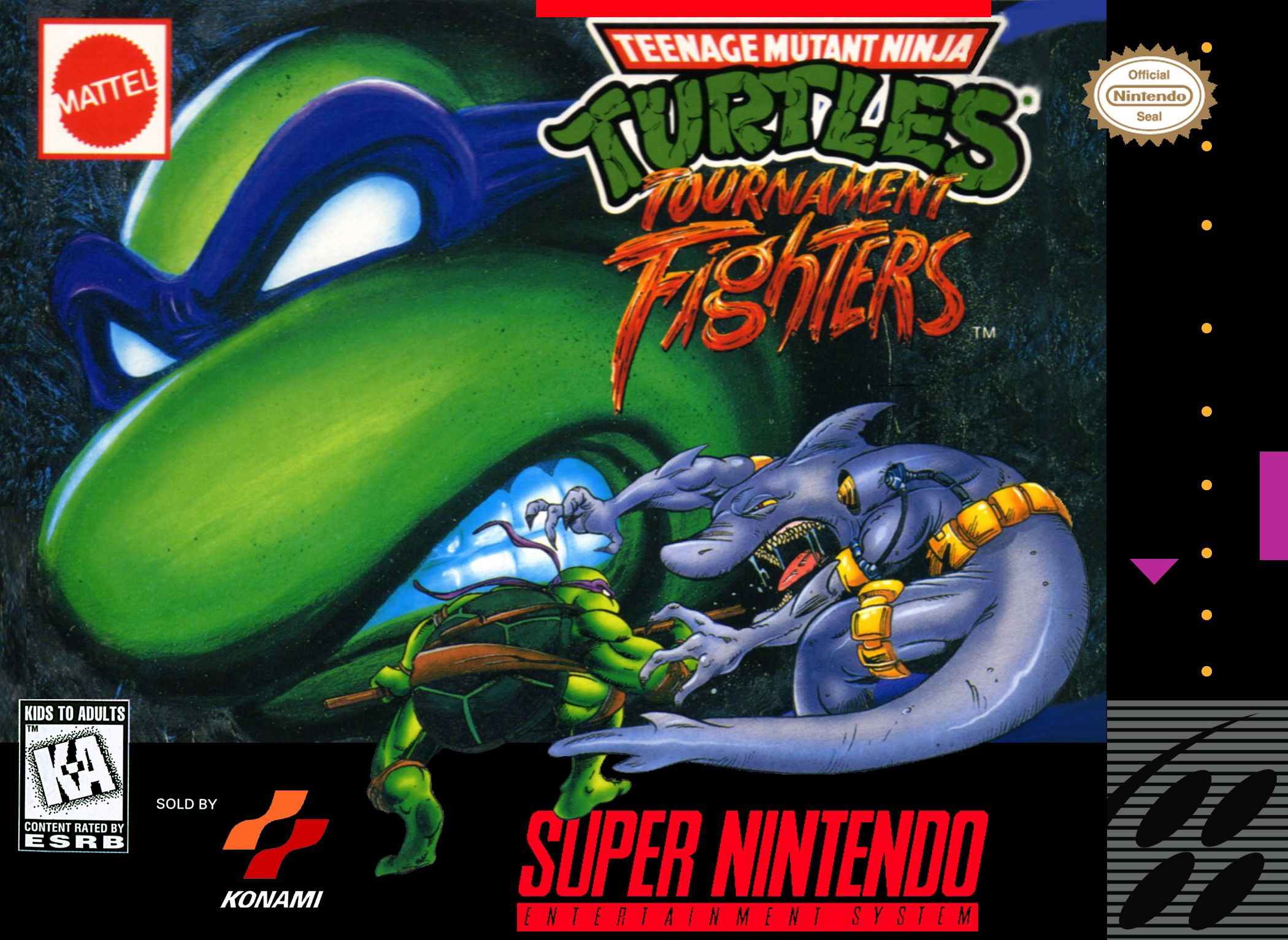 SNES Teenage Mutant Ninja - Turtles IV : Turtles in time