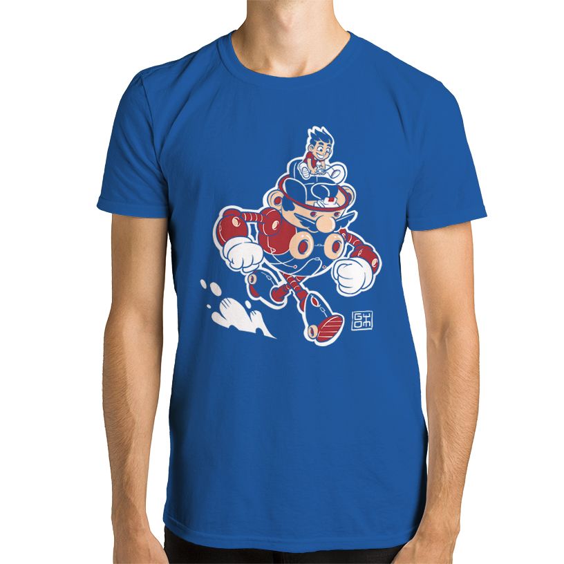 T-shirt Wistitee Robot Mario