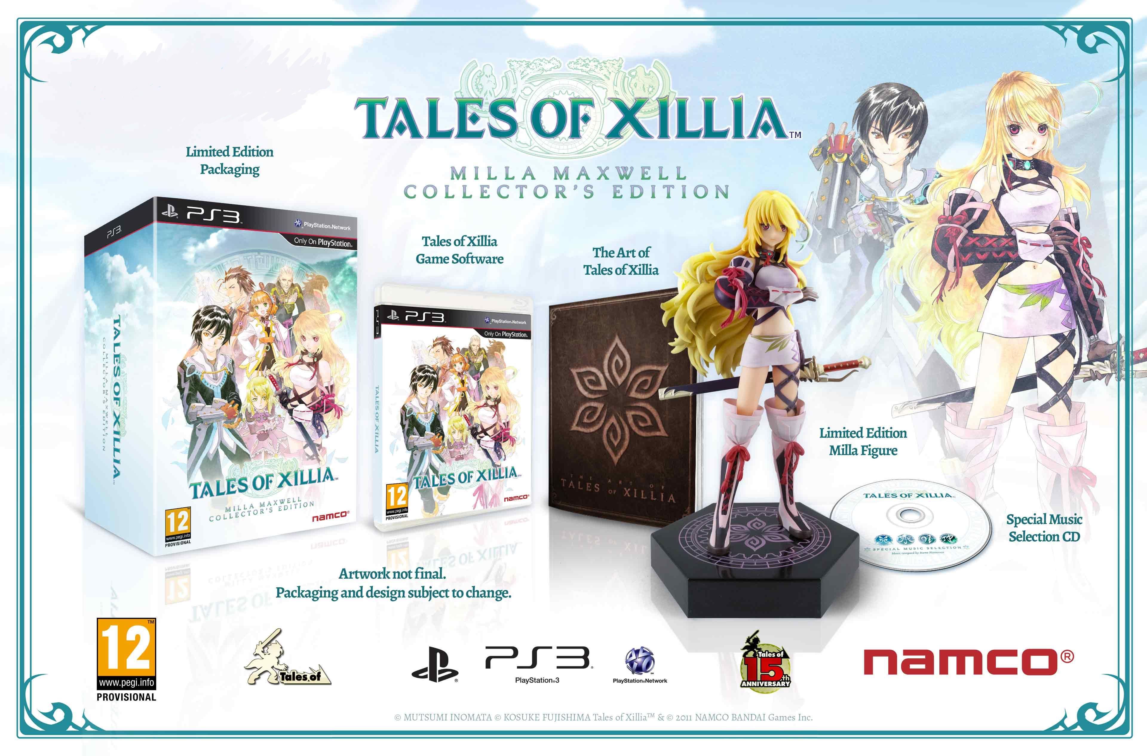 Tales of Xillia Milla Maxwell Collector Edition