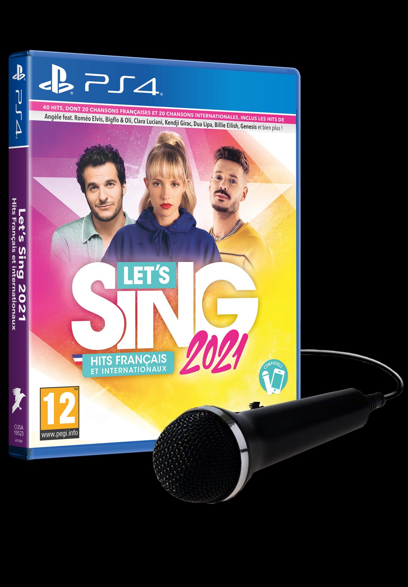 Let\'s Sing 2021 Edition Hits Français et Internationaux + 1 Micr