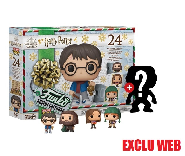 Acheter Harry Potter Calendrier de l'avent 2020 + Pop Mystère Offerte