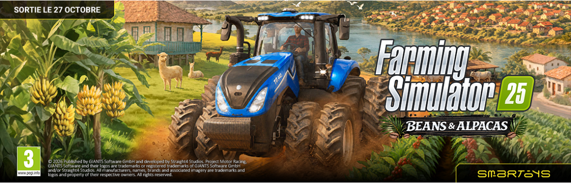 27/10 | Farming Simulator 25 - Beans & Alpacas Edition
