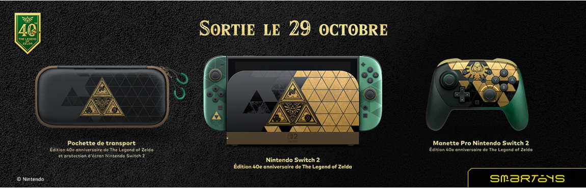 29/10 | Nintendo Switch 40 ans Zelda