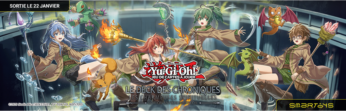 22/01 | Yu-Gi-Oh! JCC - Les Charmeuses Spirituelles